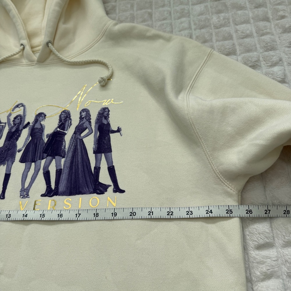 Taylor Swift XL Taylor's Version Speak Now Oversized Hoodie Sweatshirt Eras Tour - Picture 4 of 6